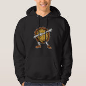 Dabbing Pumpkin Pie Thanksgiving Dag Hoodie (Voorkant)
