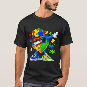 Dabbing puzzel autisme bewustzijn grappig t-shirt