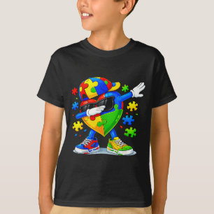 Dabbing puzzel autisme bewustzijn grappig t-shirt