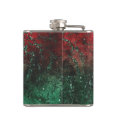 Dabbing Red Santa Claus | Fun Holiday XMAS Humor Heupfles (Achterkant)