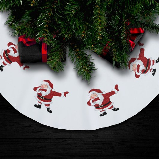 Dabbing Red Santa Claus | Fun Holiday XMAS Humor Kerstboom Rok