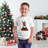 Dabbing Rendier Kerst Kinder T-shirt
