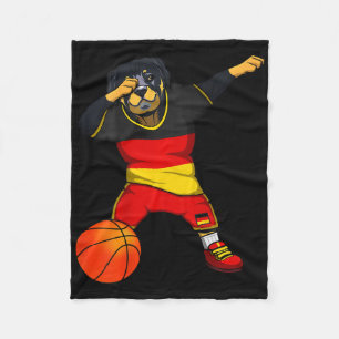 Dabbing Rottweiler Duitsland Jersey Duitse Schets Fleece Deken