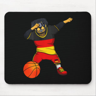 Dabbing Rottweiler Duitsland Jersey Duitse Sketll  Muismat