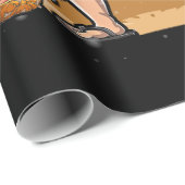 Dabbing Santa Christmas in July Kids Hawaiian Cadeaupapier (Rol Hoek)