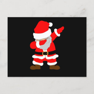 Dabbing Santa Claus Cool Elegant Santa Briefkaart
