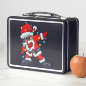 Dabbing Santa Claus kerstboomlampjes Kind (In situ)