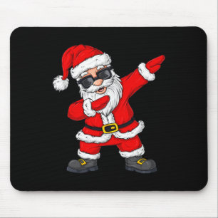 Dabbing Santa Claus kerstdagen Boys Girls Kinder Muismat