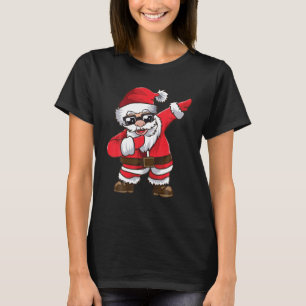 Dabbing Santa Claus Kerstmis Dance-kerstcadeautjes T-shirt