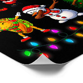 Dabbing Santa Elf Friendship Christmas Boys Kids X Poster (Hoek)