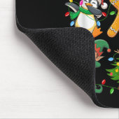 Dabbing Santa Elf Vrienden Jongens Meisjes Xmas Pj Muismat (Hoek)