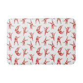 Dabbing Santa Leuk Kerstpatroon Badmat (Voorkant)