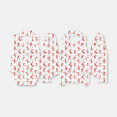 Dabbing Santa Leuk Kerstpatroon Bedankdoosjes (Uitgevouwen)