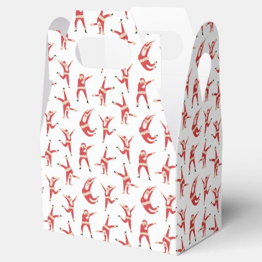 Dabbing Santa Leuk Kerstpatroon Bedankdoosjes (Geopend)