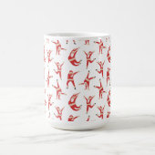 Dabbing Santa Leuk Kerstpatroon Koffiemok (Center)