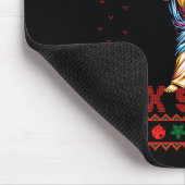 Dabbing Santa Says Six Seven 67 Meme Ugly Christma Muismat (Hoek)