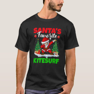 Dabbing Santa's favoriete Keukenkerst T-shirt