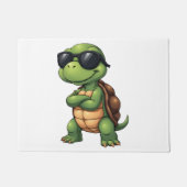 Dabbing Sea Turtle Animal Lover Save The Turtles ( Deurmat (Voorkant)