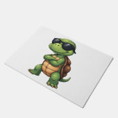 Dabbing Sea Turtle Animal Lover Save The Turtles ( Deurmat (Schuin)