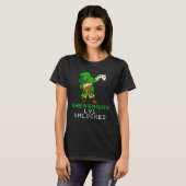 Dabbing Shamrock Shenanigans Leprechaun Unicorn Ga T-shirt (Voorkant volledig)