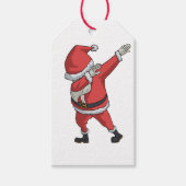 Dabbing Sinterklaas Kerstcadeau Cadeaulabel (Voorkant)