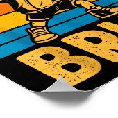 Dabbing Six Seven Bruh 67 Meme 6 7 Numbers Funny B Poster (Hoek)