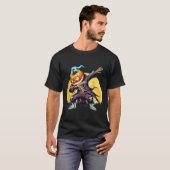 Dabbing Skeleton Headless Pumpkin Dab Dance Boys H T-shirt (Voorkant volledig)