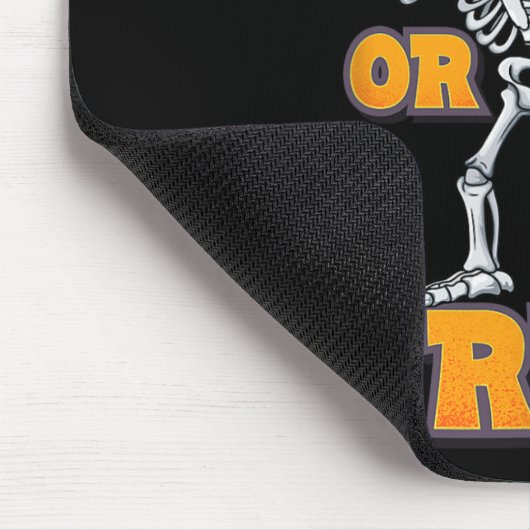 Dabbing Skeleton IJshockeyspeler Halloween Kostu Muismat (Hoek)