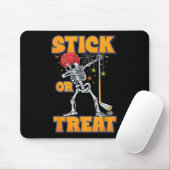 Dabbing Skeleton IJshockeyspeler Halloween Kostu Muismat (Met muis)