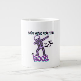 Dabbing Skeleton – Just Here voor de boeken Grote Koffiekop