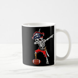 Dabbing Skeleton Pirate and Football beroemd gemaa Koffiemok