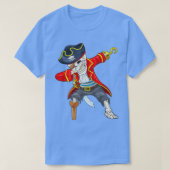 Dabbing Skeleton Pirate Halloween Costume Jolly Ro T-shirt (Design voorkant)