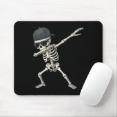 Dabbing Skeleton Pirate Halloween Kinderen Jolly R Muismat (Met muis)