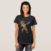 Dabbing Skeleton Pirate Halloween Kinderen Jolly R T-shirt (Voorkant volledig)