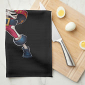 Dabbing Skeleton Pirate Halloween Kinderen Jolly R Theedoek (Quarter Fold)