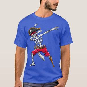 Dabbing Skeleton Pirate T Halloween Dab Kinder Boy T-shirt