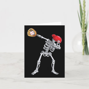 Dabbing Skeleton Verkoop Halloween Speler Catcher  Kaart