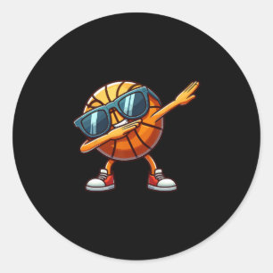 Dabbing Sketll Ll Kinderen Jongens Mannen Grappige Ronde Sticker