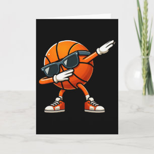 Dabbing Sketll Sportspeler Sketll Team Game Liefde Kaart