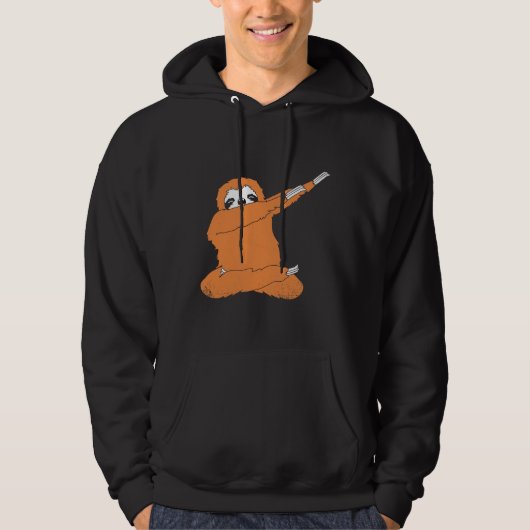 Dabbing Sloth 106 Hoodie (Voorkant)