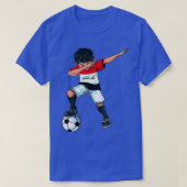 Dabbing Soccer Boy Irak - Iraqi Football Gift for  T-shirt (Design voorkant)