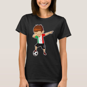 Dabbing Soccer Boy Italy Man Women Kinder Italy Fa T-shirt