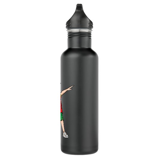 Dabbing Soccer Portugal Jersey Portugese voetbalbo Waterfles (Rechts)