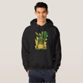 Dabbing St Patricks Day man Hoodie (Voorkant volledig)