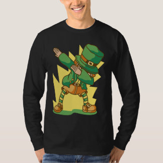 Dabbing St Patricks Day man T-shirt