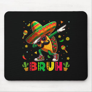Dabbing Taco Bruh Sombrero Happy Cinco De Mayo Boy Muismat
