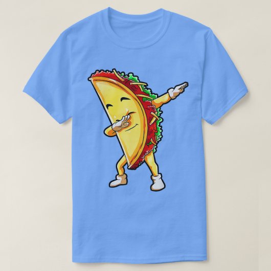 Dabbing Taco Cinco de Mayo Funny Boys Mannen Mexic T-shirt (Design voorkant)
