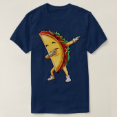 Dabbing Taco Cinco de Mayo Funny Kids Boys Mexican T-shirt (Design voorkant)