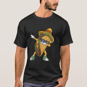 Dabbing Taco Cinco de Mayo Grappig Mexicaans eten  T-shirt