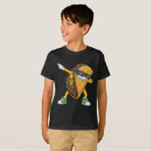 Dabbing Taco Cinco De Mayo Grappige Jongens Mannen T-shirt (Voorkant volledig)
